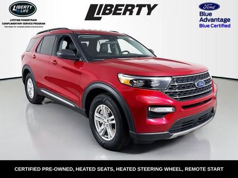 Certified 2022 Ford Explorer XLT w/ Equipment Group 202A image 1