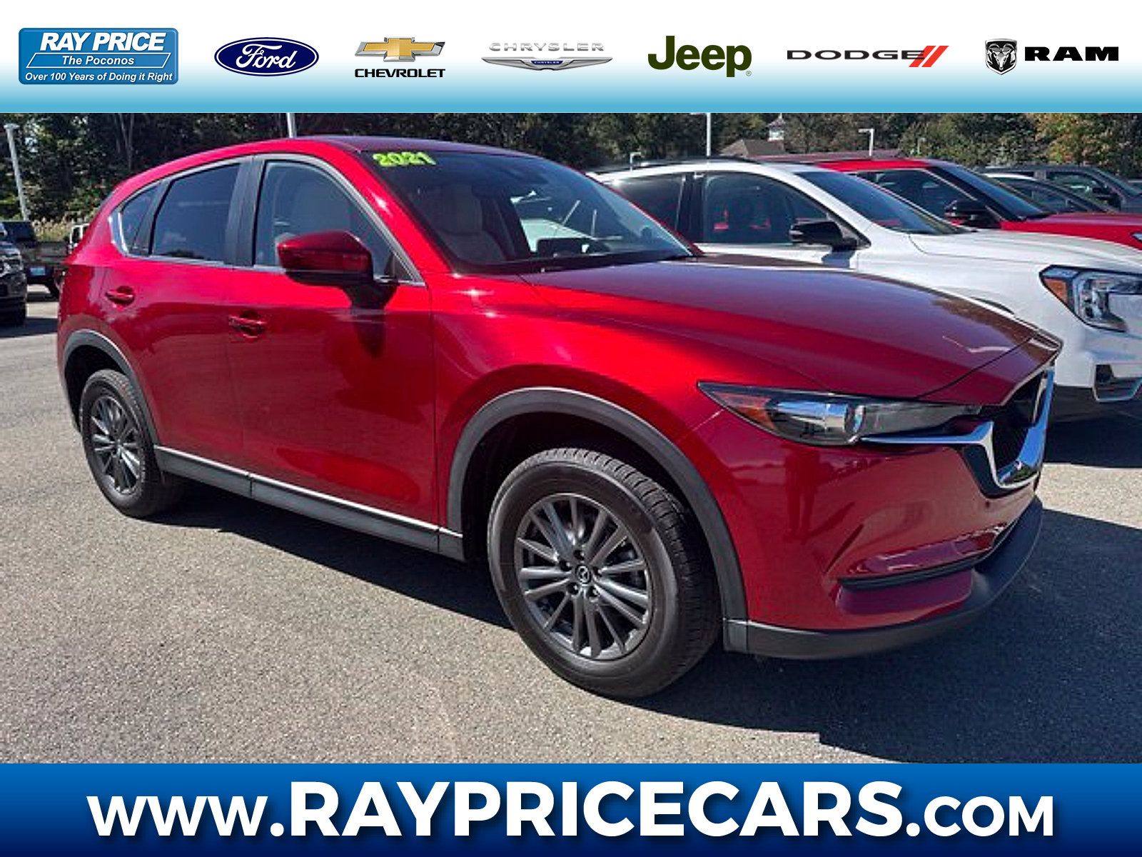 Used 2021 MAZDA CX-5 Touring w/ Touring Preferred SV Package AWD/4WD image 1