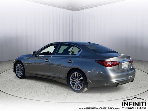 Used 2018 INFINITI Q50 Luxe w/ Cargo Package (L95) image 7