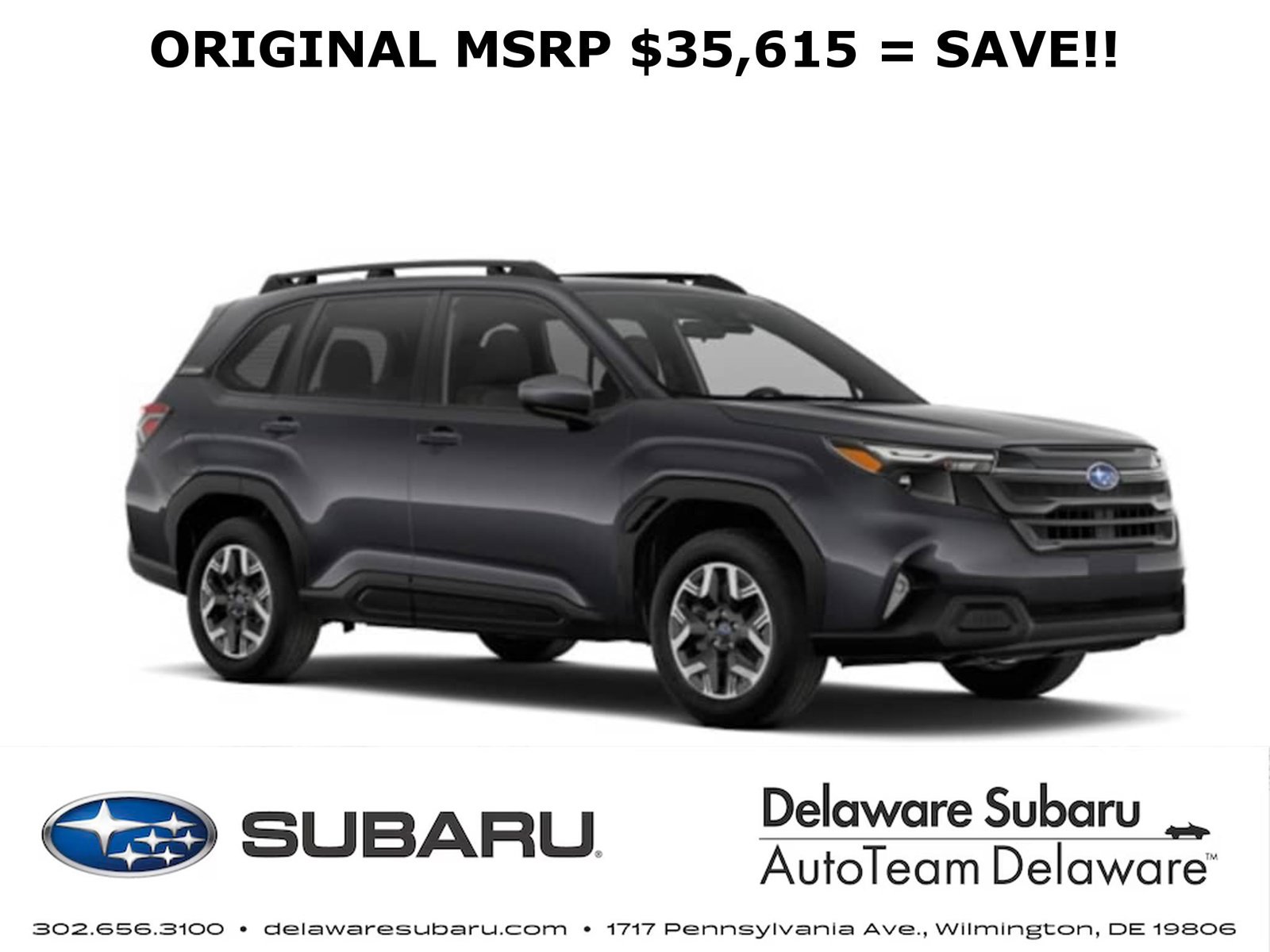 New 2026 Subaru Forester Premium AWD/4WD image 1