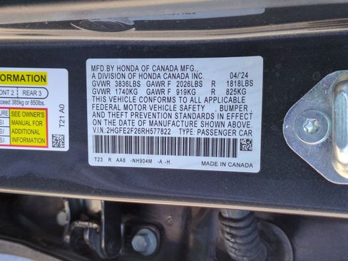 Used 2024 Honda Civic LX image 33