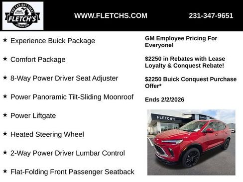 New 2026 Buick Encore GX Sport Touring w/ Comfort Package image 2
