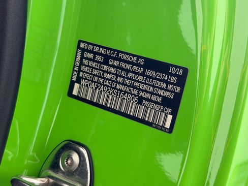 Certified 2019 Porsche 911 GT3 RS image 24