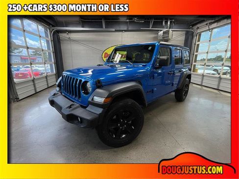 Used 2022 Jeep Wrangler Unlimited Sport AWD/4WD image 1