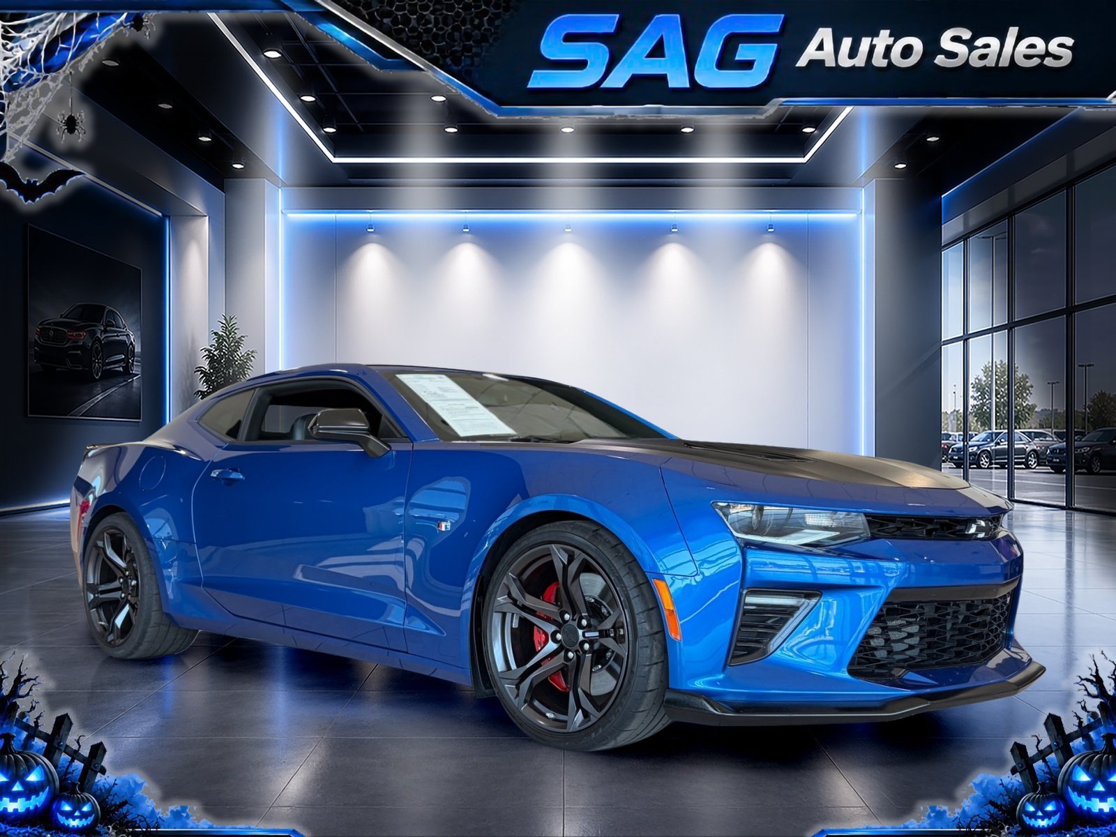 Used 2018 Chevrolet Camaro SS RWD image 1