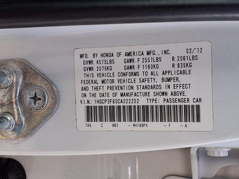 Used 2012 Honda Accord EX-L image 10