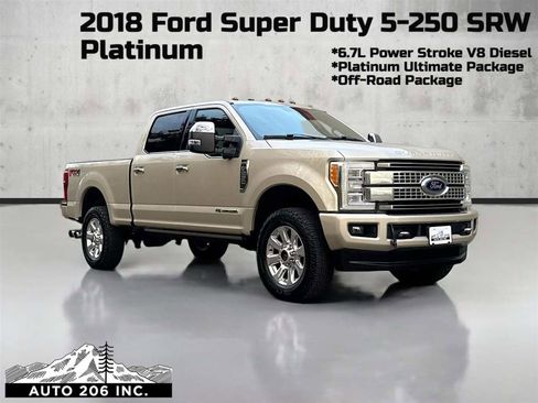 Used 2018 Ford F250 Platinum w/ Platinum Ultimate Package image 1