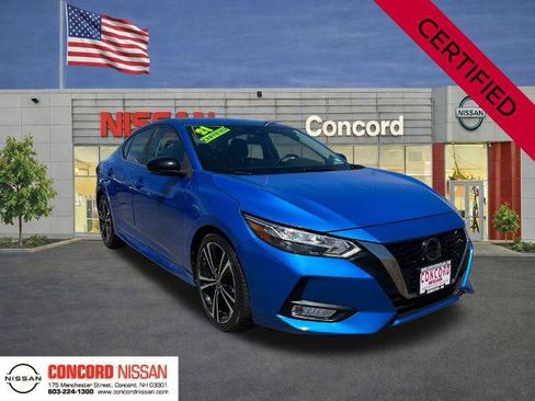 Certified 2021 Nissan Sentra SR FWD image 1