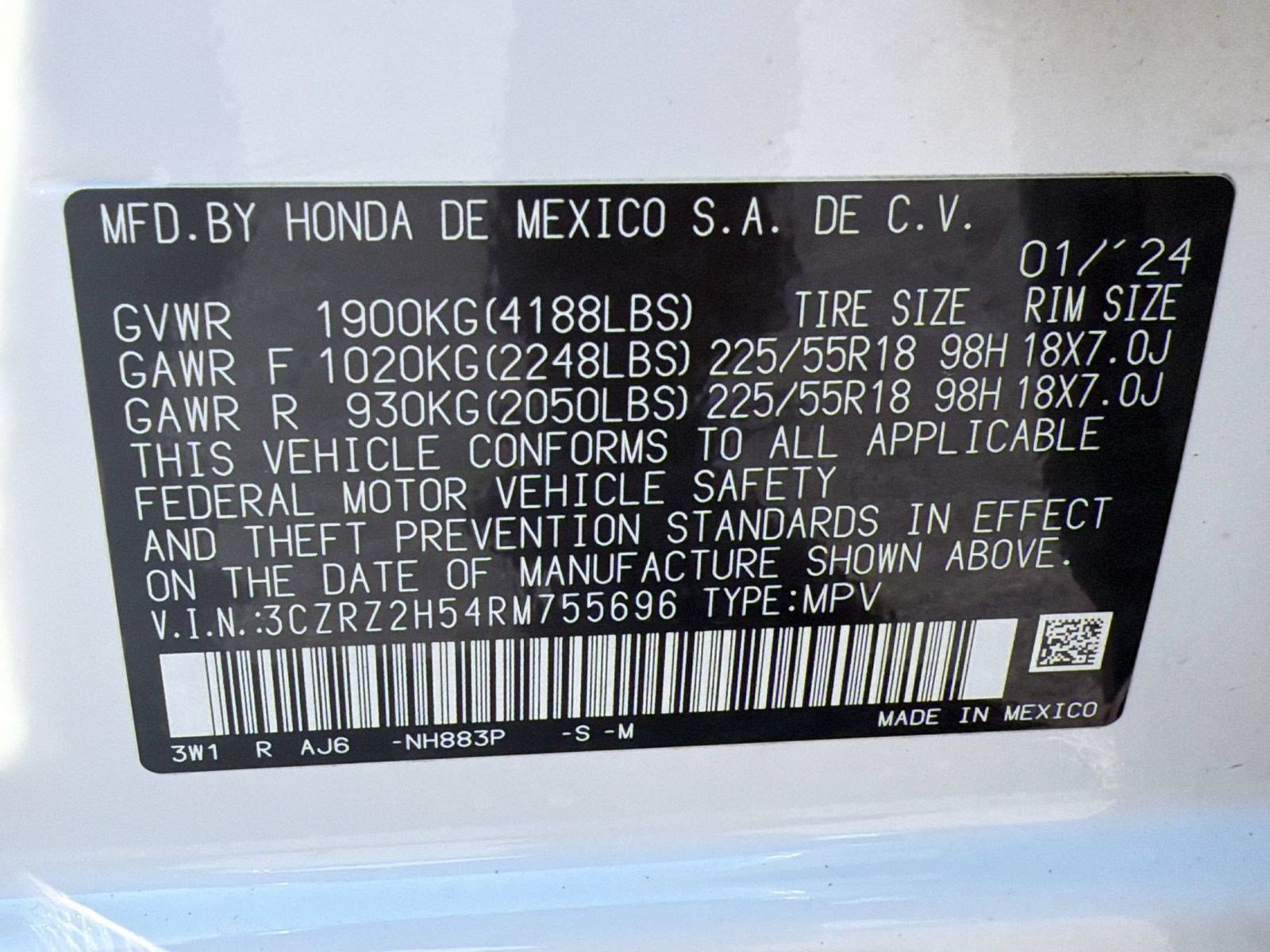 Used 2024 Honda HR-V Sport image 23