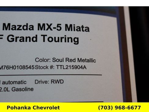 Used 2017 MAZDA MX-5 Miata RF Grand Touring image 30