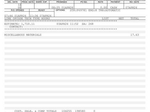 Used 2019 Chevrolet Silverado 1500 High Country w/ Technology Package image 46