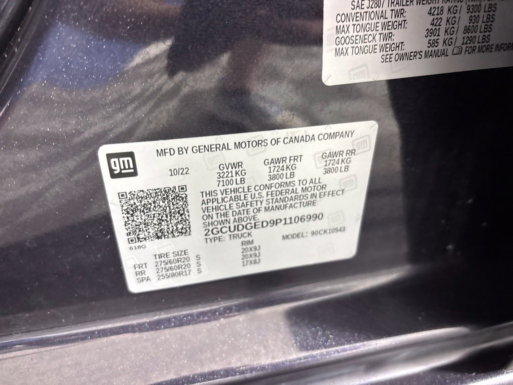 Certified 2023 Chevrolet Silverado 1500 LTZ w/ LTZ Premium Package AWD/4WD image 40