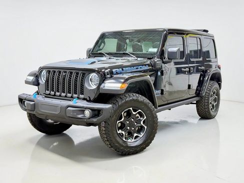 Used 2023 Jeep Wrangler Unlimited Rubicon 4xe w/ Steel Bumper Group AWD/4WD image 2