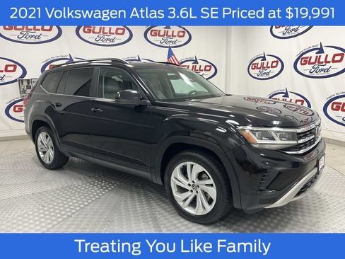 Used 2021 Volkswagen Atlas SE w/ Panoramic Sunroof Package AWD/4WD image 1