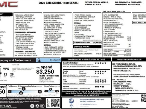 Used 2025 GMC Sierra 1500 Denali image 39