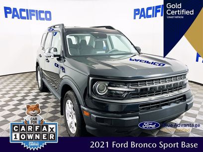Certified 2021 Ford Bronco Sport