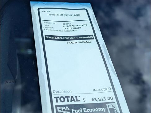 New 2026 Toyota Land Cruiser 1958 image 15