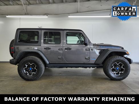 Used 2022 Jeep Wrangler Unlimited Rubicon 4xe w/ Cold Weather Group image 2