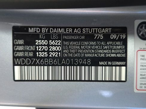 Used 2020 Mercedes-Benz AMG GT 53 w/ Driver Assistance Package image 61