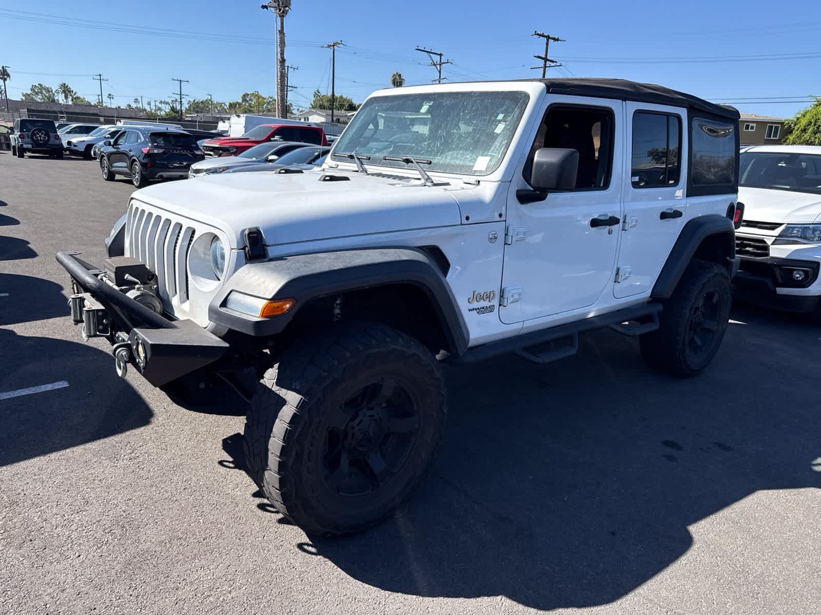 Used 2018 Jeep Wrangler Unlimited Sport S AWD/4WD image 1
