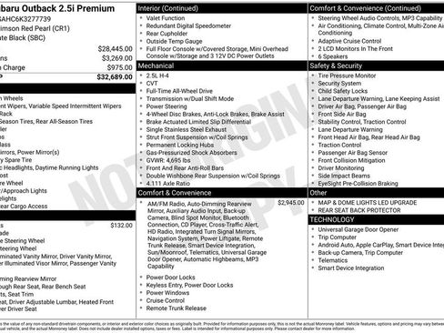 Used 2019 Subaru Outback 2.5i Premium image 6