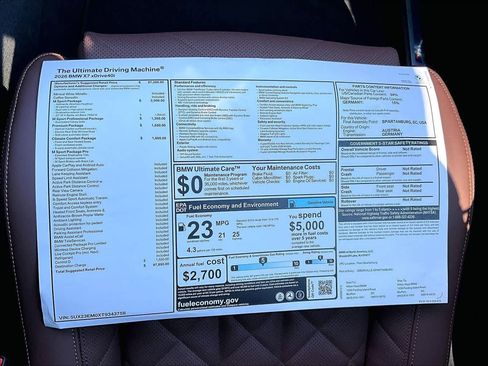 New 2026 BMW X7 xDrive40i w/ M Sport Package image 18