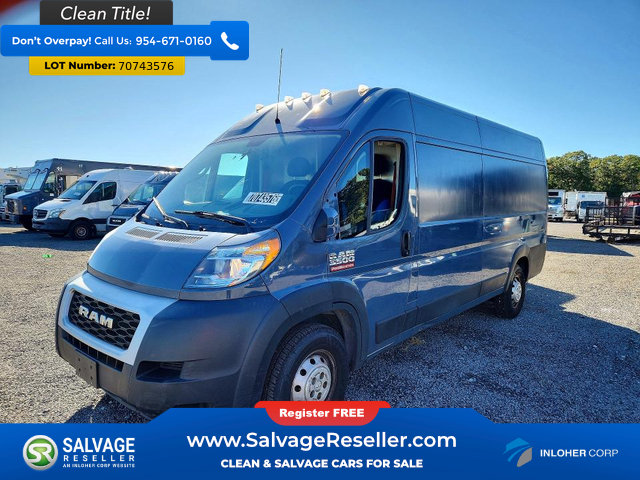 Used 2020 RAM ProMaster 3500 FWD image 1