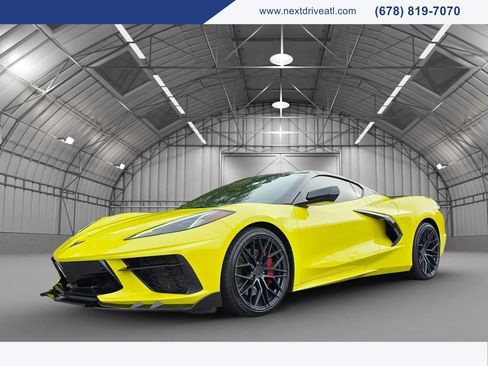 Used 2022 Chevrolet Corvette Stingray Preferred Cpe w/ Z51 Performance Package RWD image 1