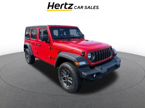 Used 2025 Jeep Wrangler Unlimited Sport AWD/4WD image 1