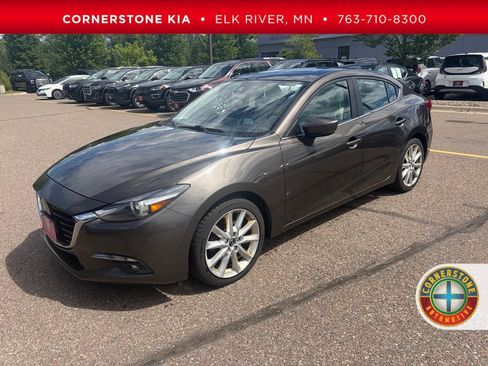 Used 2017 MAZDA MAZDA3 Grand Touring w/ Premium Equipment Package FWD image 1