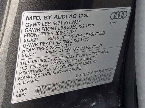 Used 2021 Audi Q8 Premium Plus image 27
