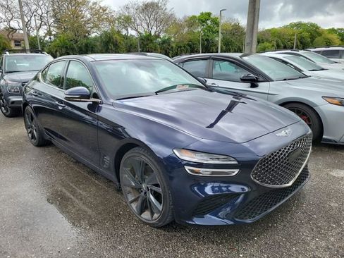 Certified 2023 Genesis G70 2.0T w/ Sport Prestige Package RWD image 1