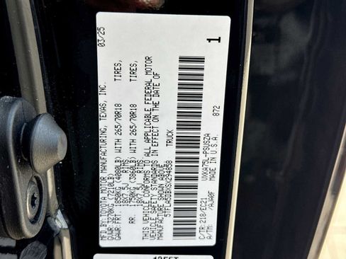 Used 2025 Toyota Tundra SR5 w/ TRD Off-Road Premium Package AWD/4WD image 34