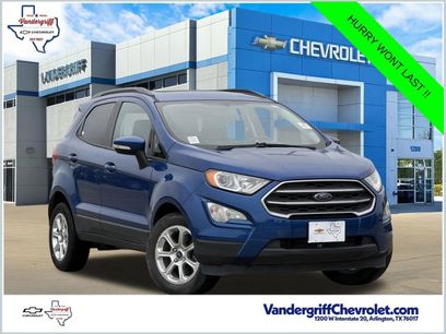 Used 2020 Ford EcoSport SE