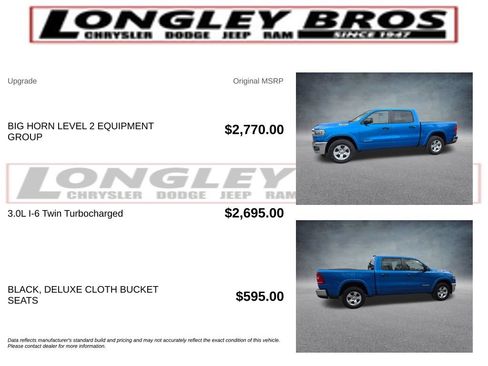 Used 2025 RAM 1500 Big Horn AWD/4WD image 2