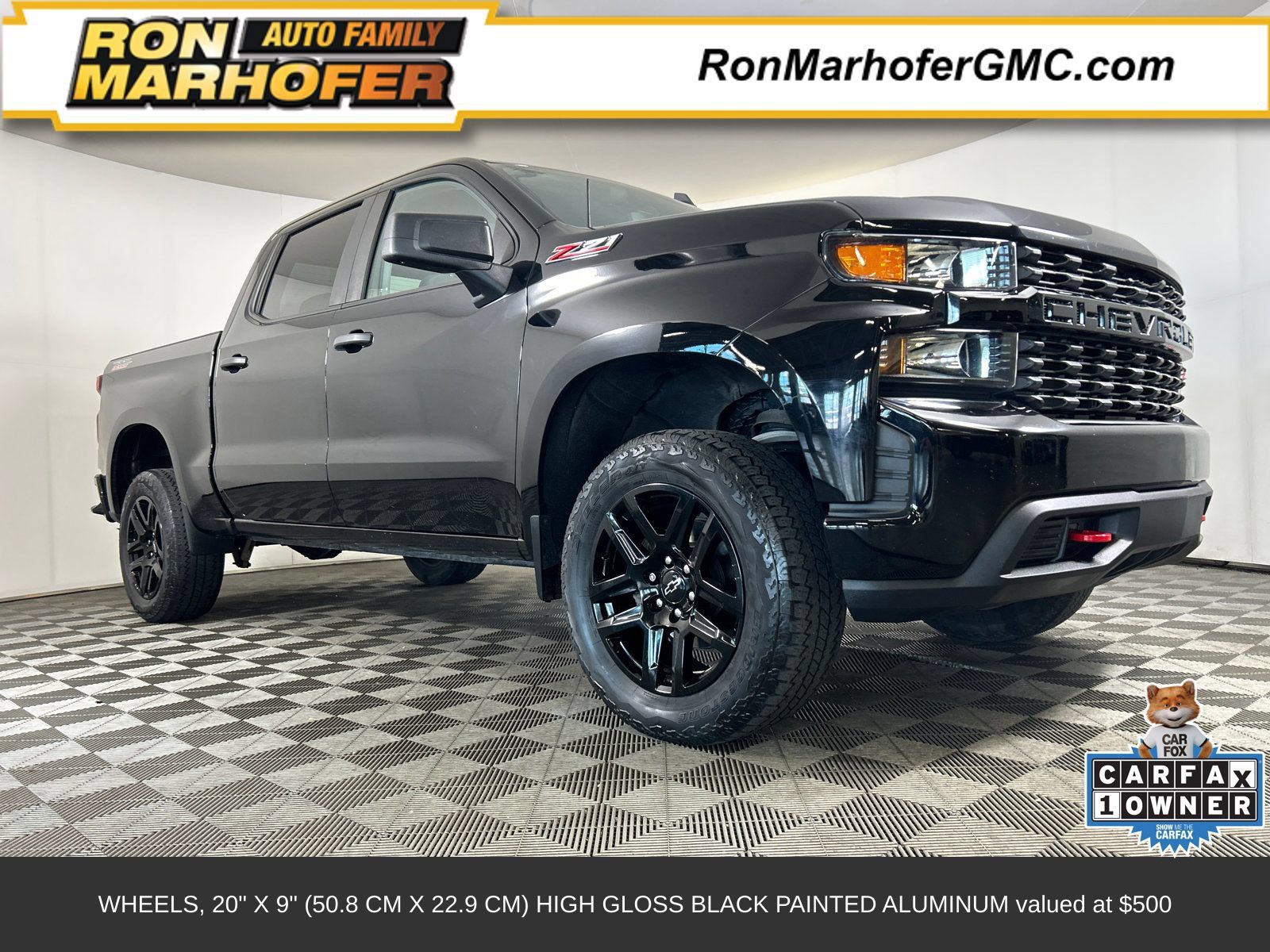 Used 2022 Chevrolet Silverado 1500 Custom Trail Boss w/ Safety Confidence Package AWD/4WD 360° Tour