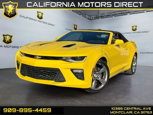 Used 2018 Chevrolet Camaro SS RWD image 1
