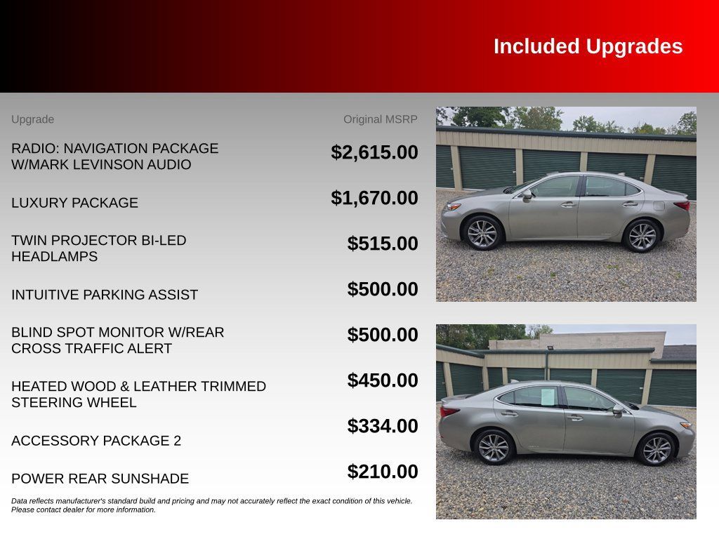 Used 2018 Lexus ES 300h FWD image 4