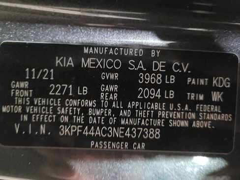 Used 2022 Kia Forte GT w/ GT Technology Package FWD image 33