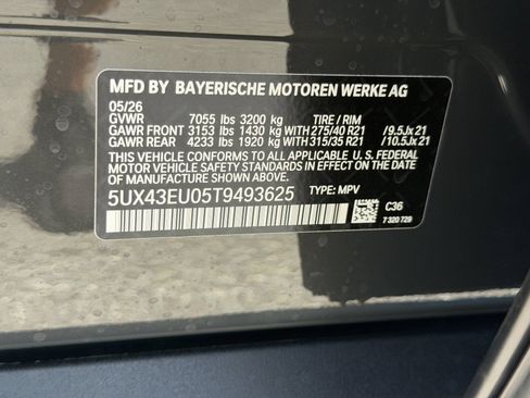 New 2026 BMW X5 xDrive50e w/ Executive Package AWD/4WD image 34
