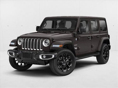 Used 2022 Jeep Wrangler Unlimited Rubicon 4xe w/ Steel Bumper Group AWD/4WD image 1