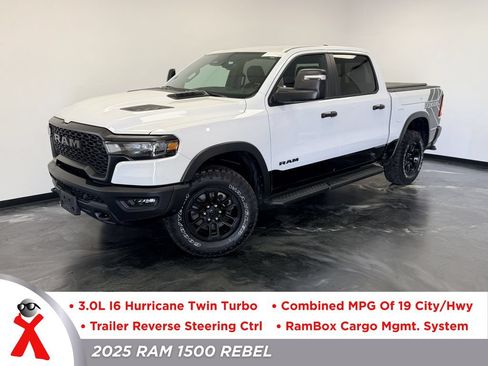 Used 2025 RAM 1500 Rebel w/ Trailer Tow Group AWD/4WD image 1