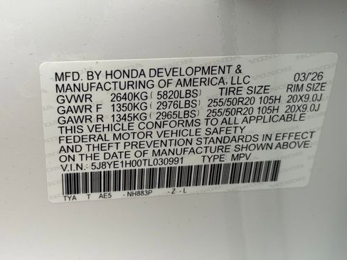 New 2026 Acura MDX A-Spec AWD/4WD image 30