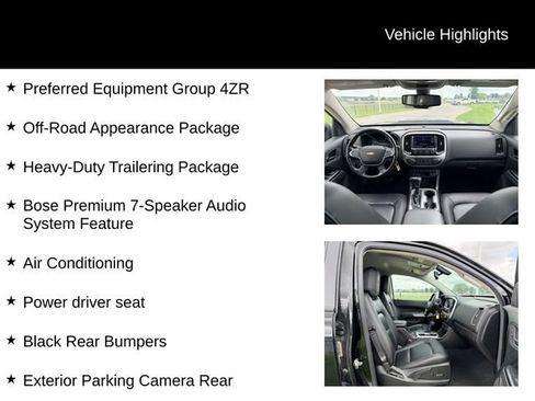 Certified 2019 Chevrolet Colorado ZR2 AWD/4WD image 12