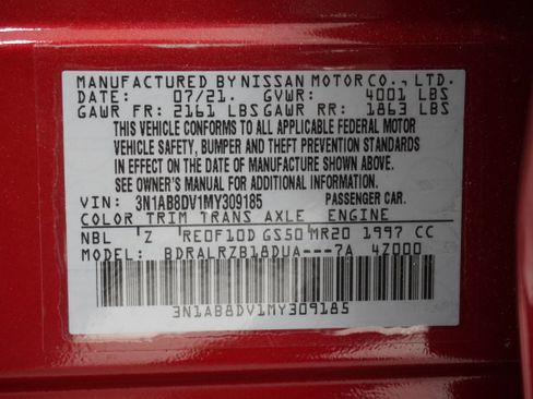 Used 2021 Nissan Sentra SR image 24