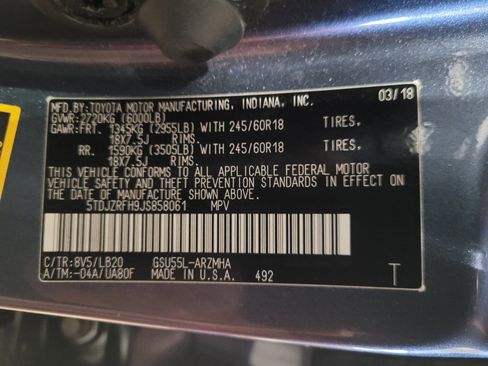 Used 2018 Toyota Highlander XLE image 33