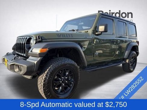 Used 2020 Jeep Wrangler Unlimited Sport AWD/4WD image 3