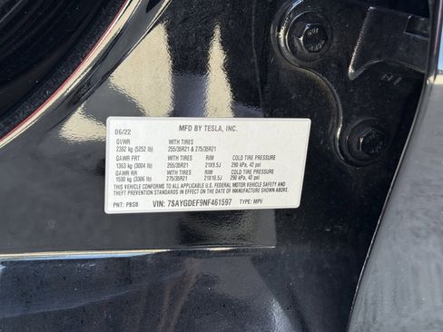 Used 2022 Tesla Model Y Performance image 20