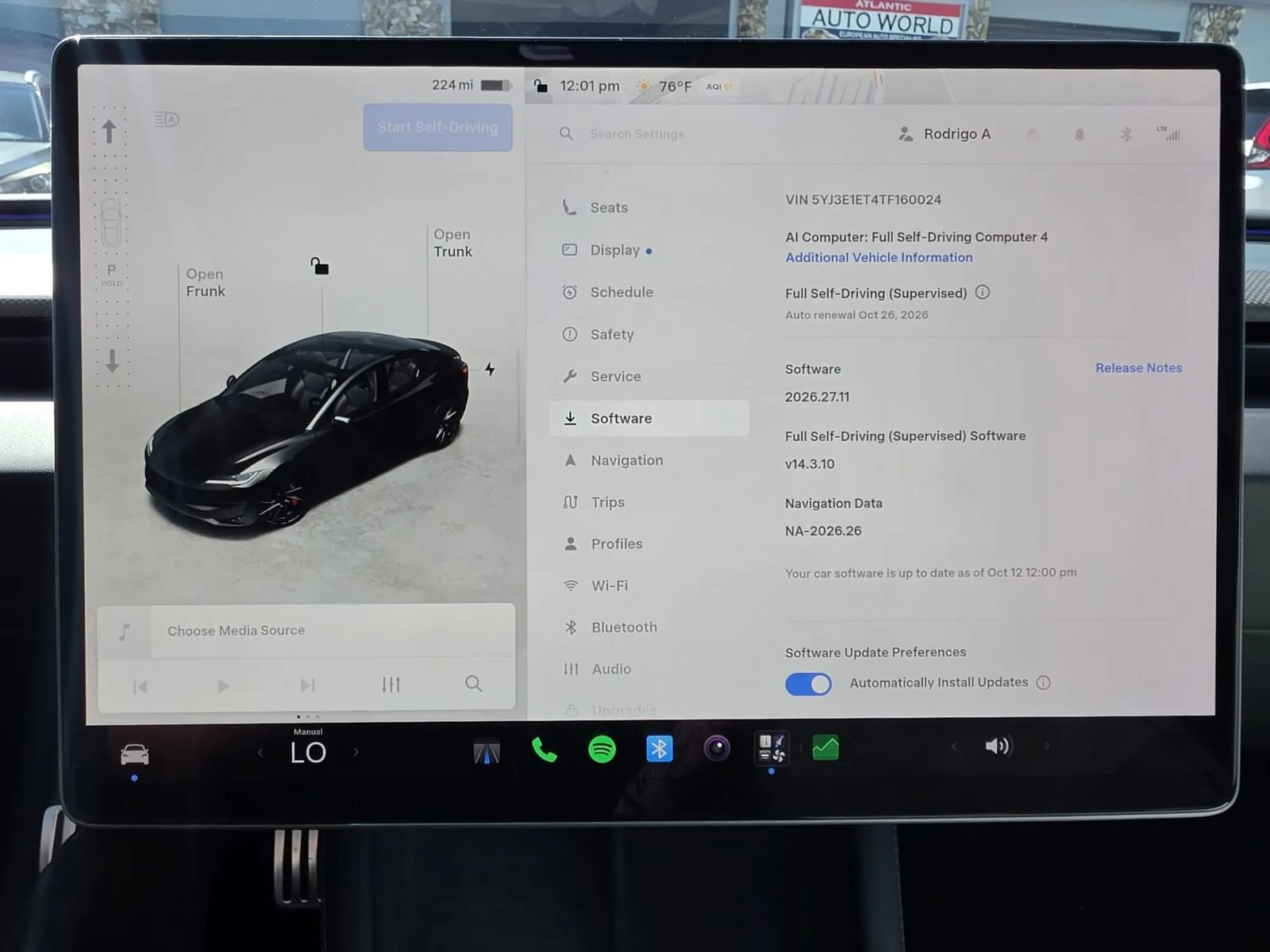 Used 2026 Tesla Model 3 Performance AWD/4WD image 17