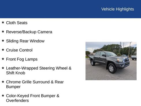 Used 2015 Toyota Tacoma PreRunner w/ SR5 Package RWD image 29